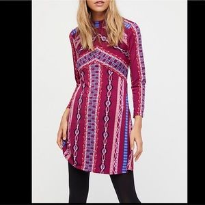 *LIKE NEW* Free people mock neck dress